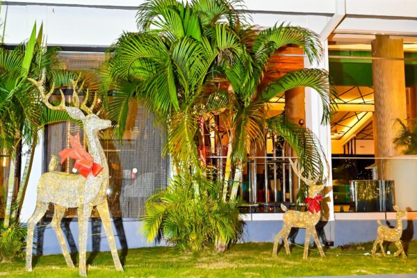 Decoracion navideña del hotel Riu Palace Tropical Bay