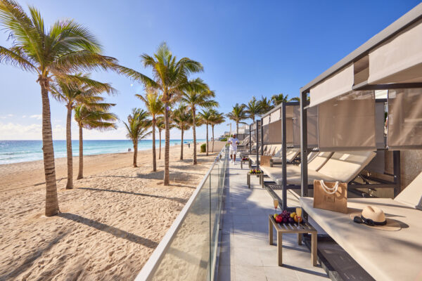 Elite Club-Service im Hotel Riu Palace Kukulkan, das zur Kette RIU Hotels & Resorts in Cancún, Mexiko, gehört