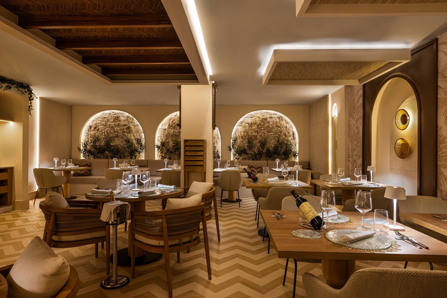 Restaurante gourmet del hotel Riu Palace La Mola en Formentera