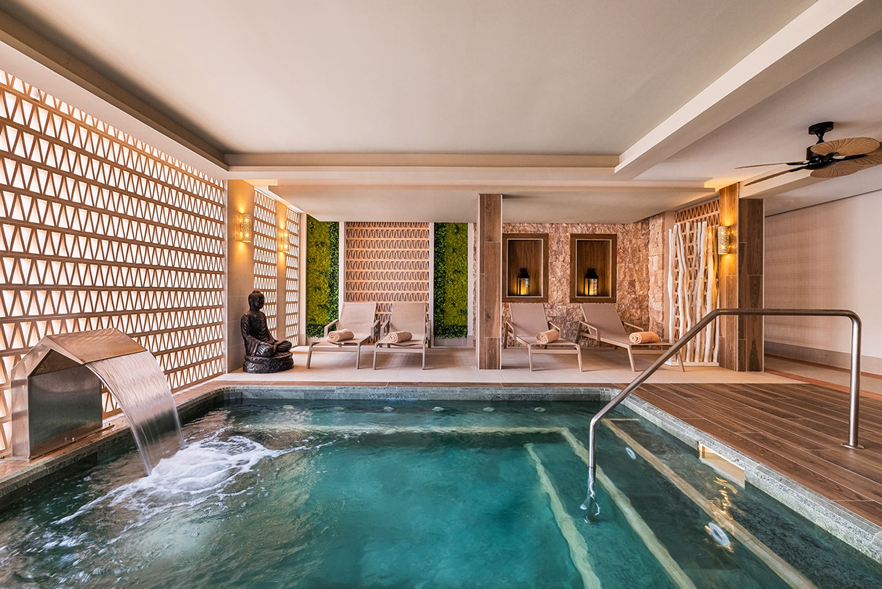 Der Spa-Bereich des Hotels Riu Palace La Mola auf Formentera