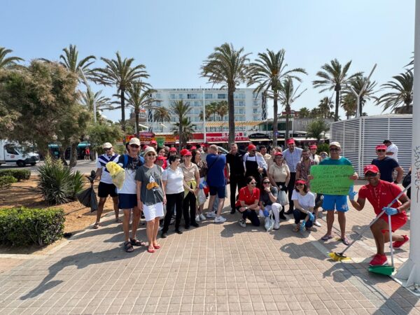 Team der Hotels in Playa de Palma, auf Mallorca