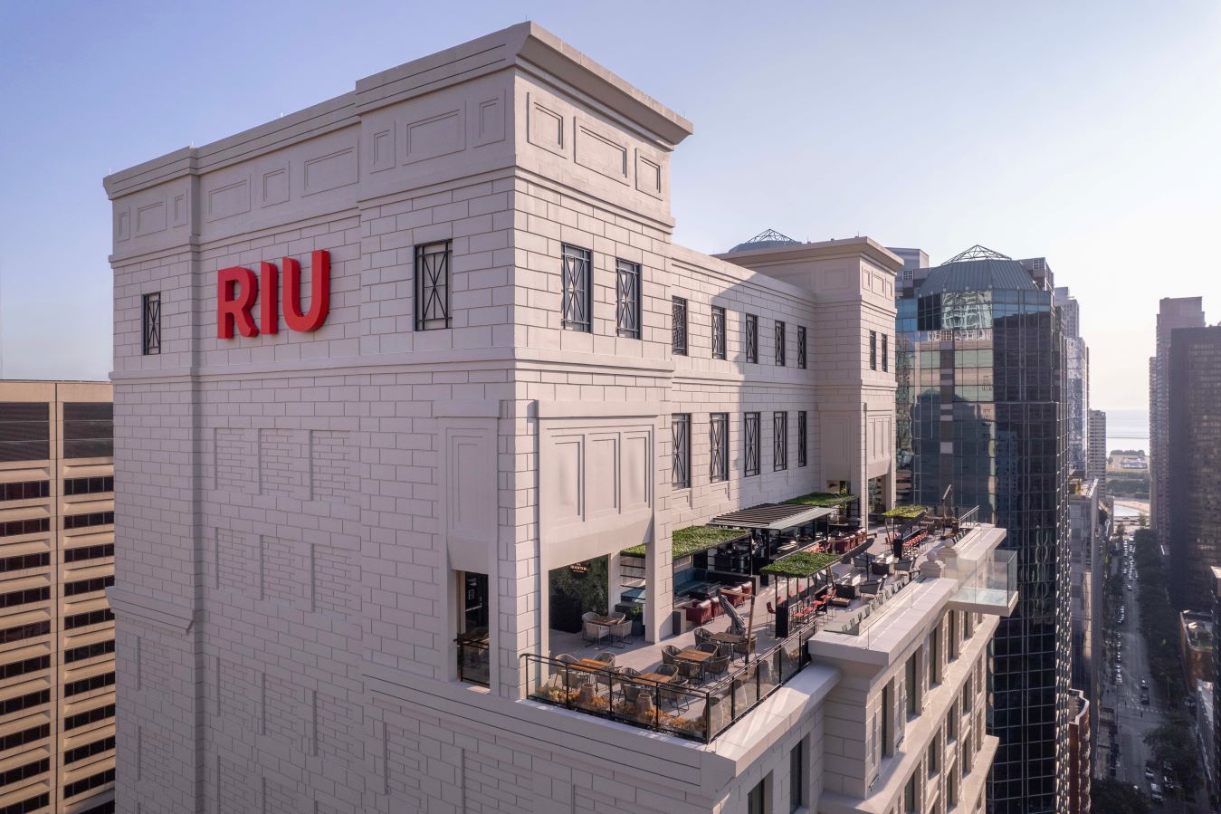 Rooftop Riu Plaza Chicago