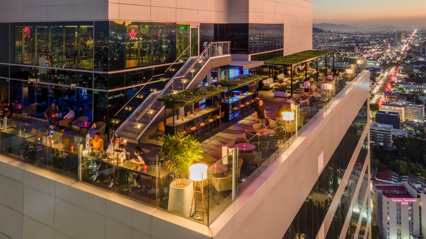 Rooftop Riu Plaza Guadalajara