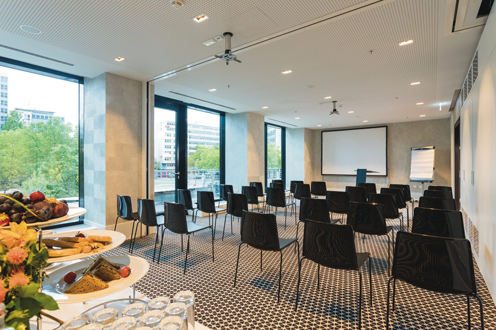 Sala de conferencias del hotel Riu Plaza Berlin