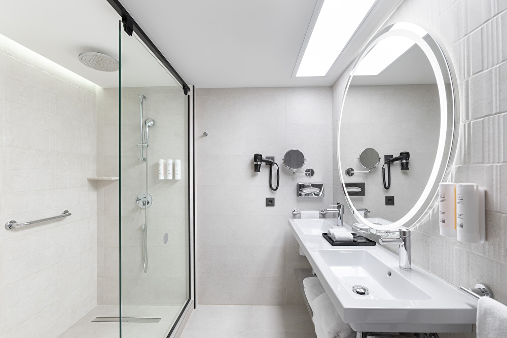 Baño habitación doble, Riu Palace Calypso