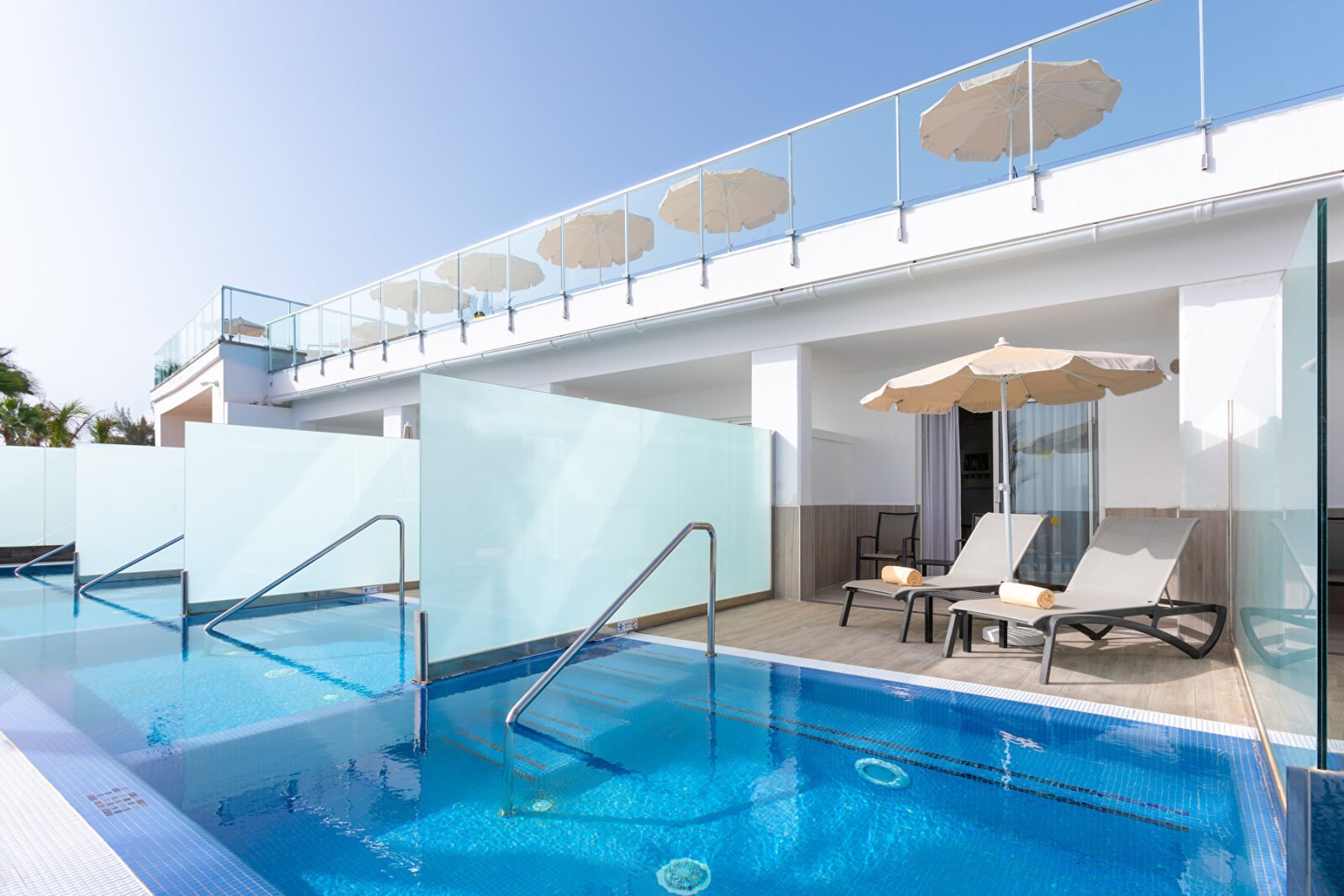 Swim-up suite del hotel Riu Gran Canaria