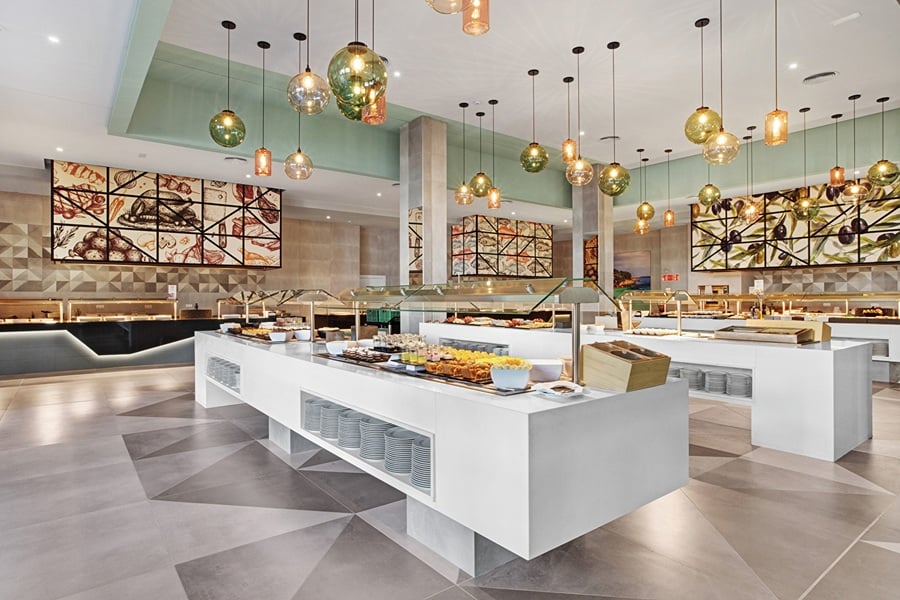 comedor hotel riu playa park