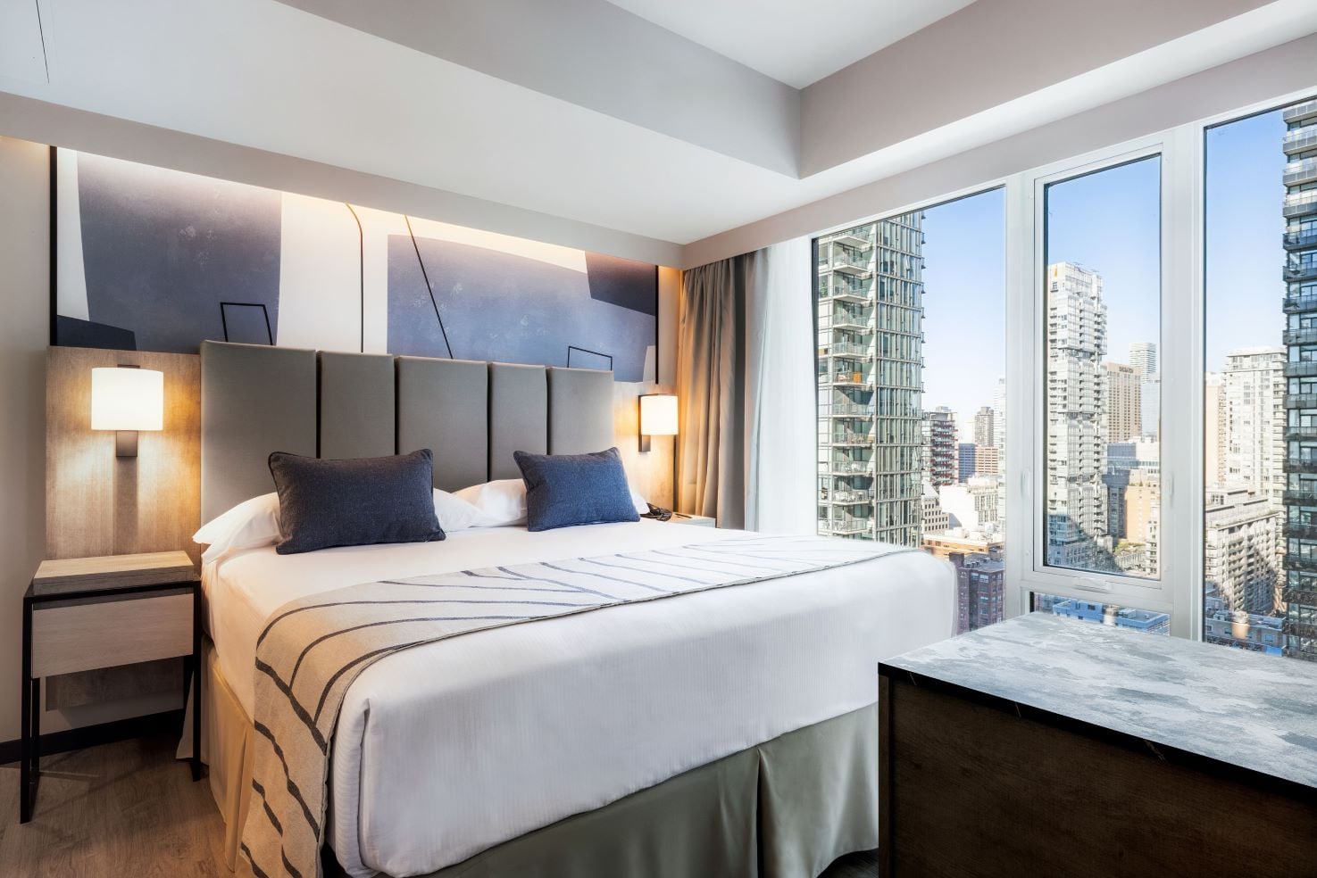 Imagen de la habitación del hotel Riu Plaza Toronto.