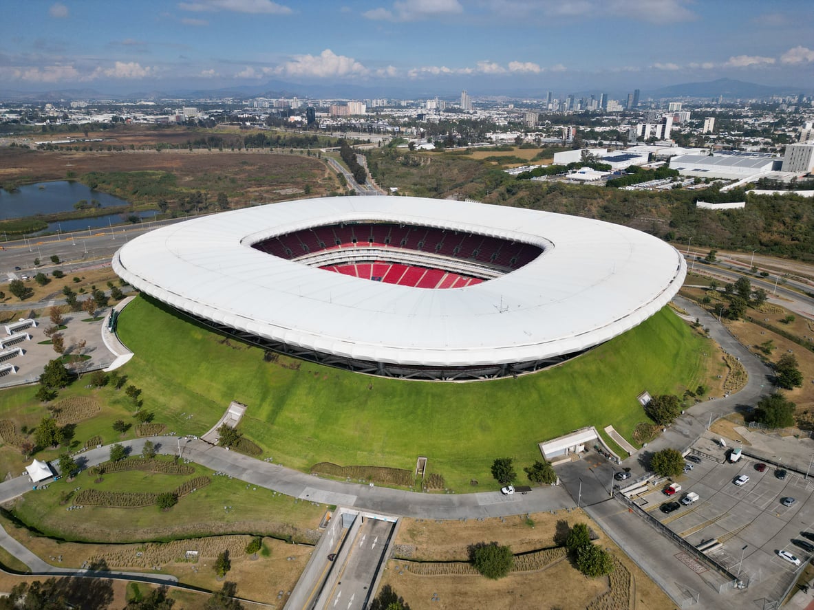 Image of the Guadalajara football stadium