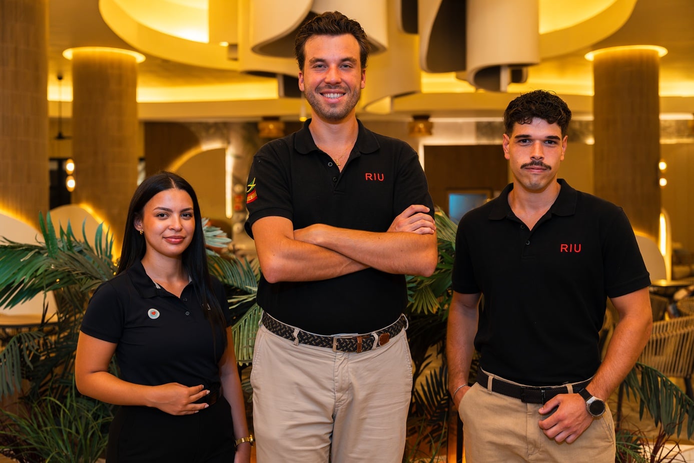 Direktionsteam des Hotels Riu Negril in Jamaika.