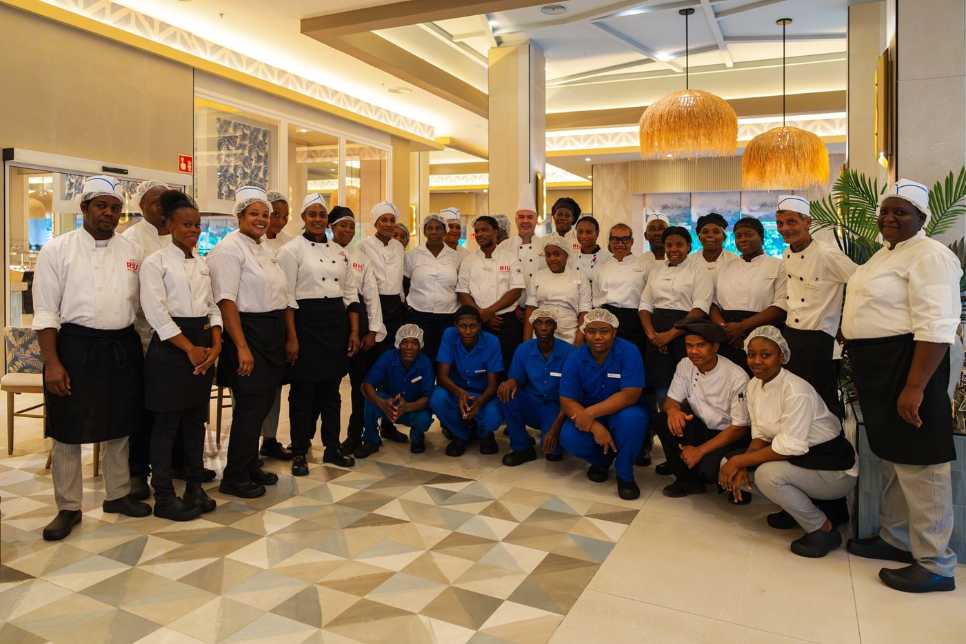 Küchenteams der RIU-Hotels in Jamaika.