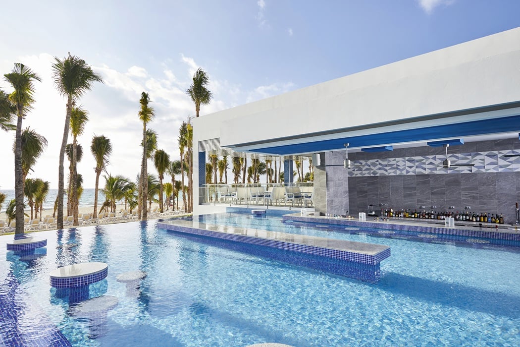 Swim Up Bar Adults Only Hotel Riu Palace Riviera Maya
