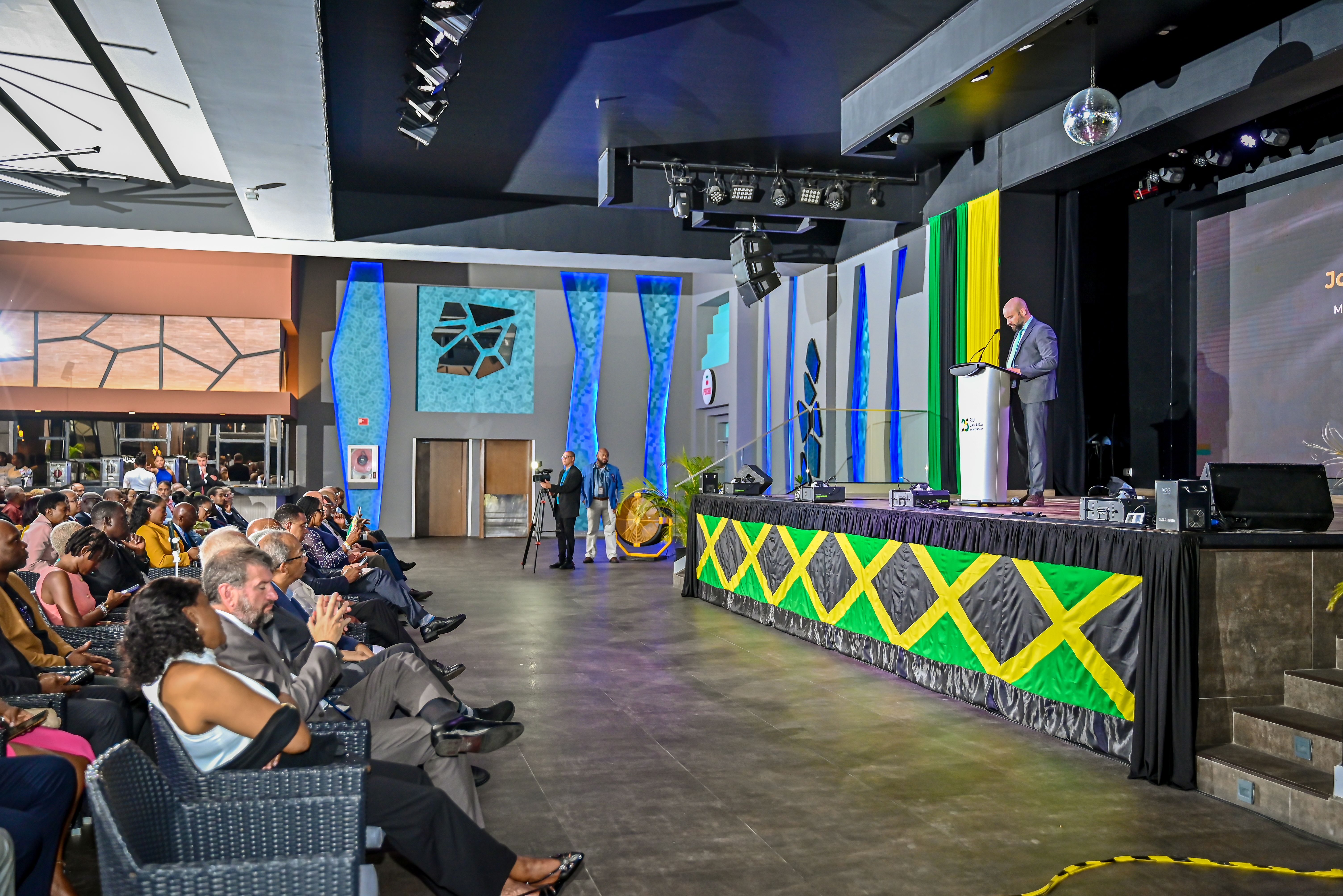 Discurso de Joan Trian Riu durante la gala del 25 aniversario de RIU en Jamaica