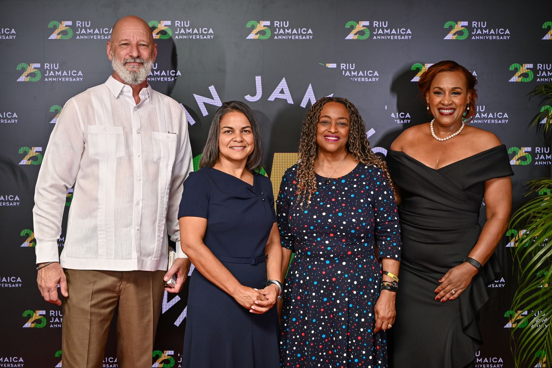 Fotocall del 25 aniversario de RIU en Jamaica