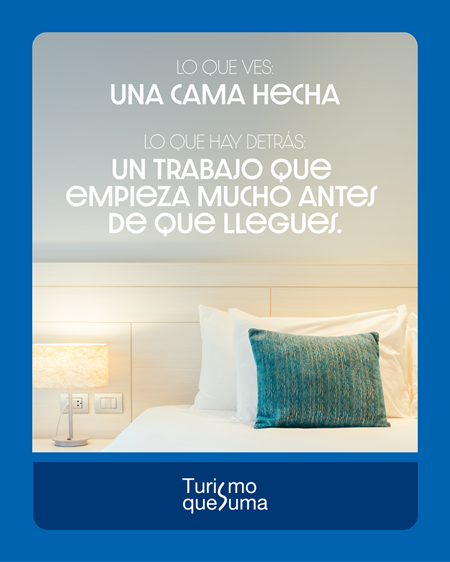 Imagen de la campaña Turismo que Suma