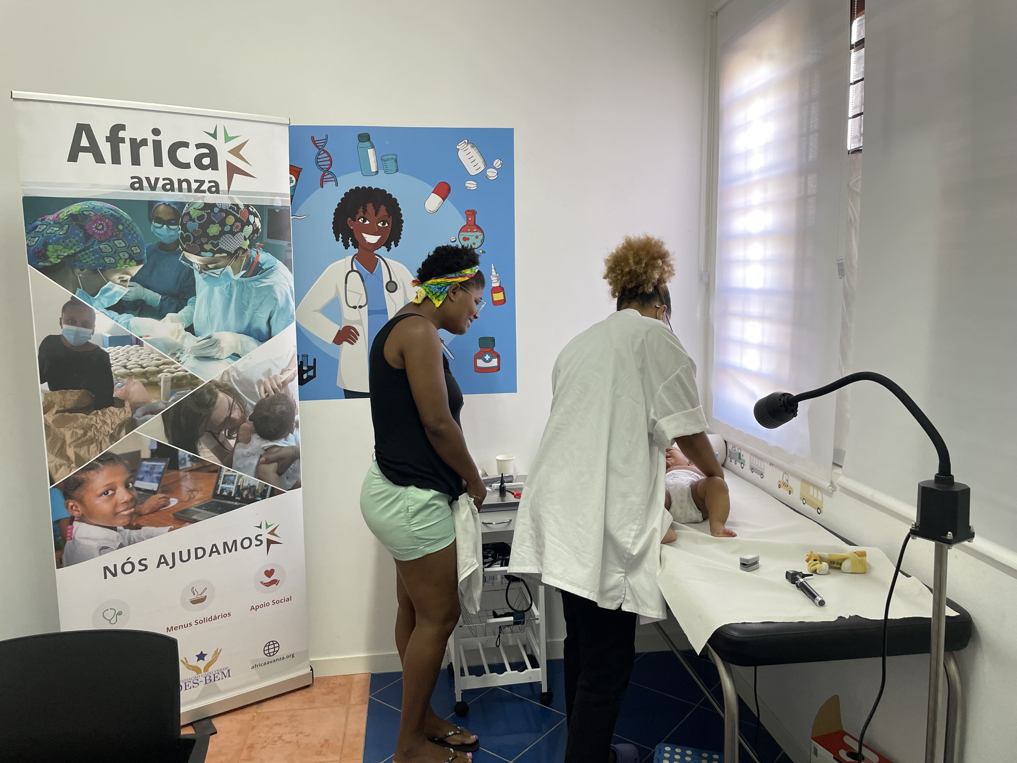 Consulta de la doctora Manuela Lima en Isla de Sal