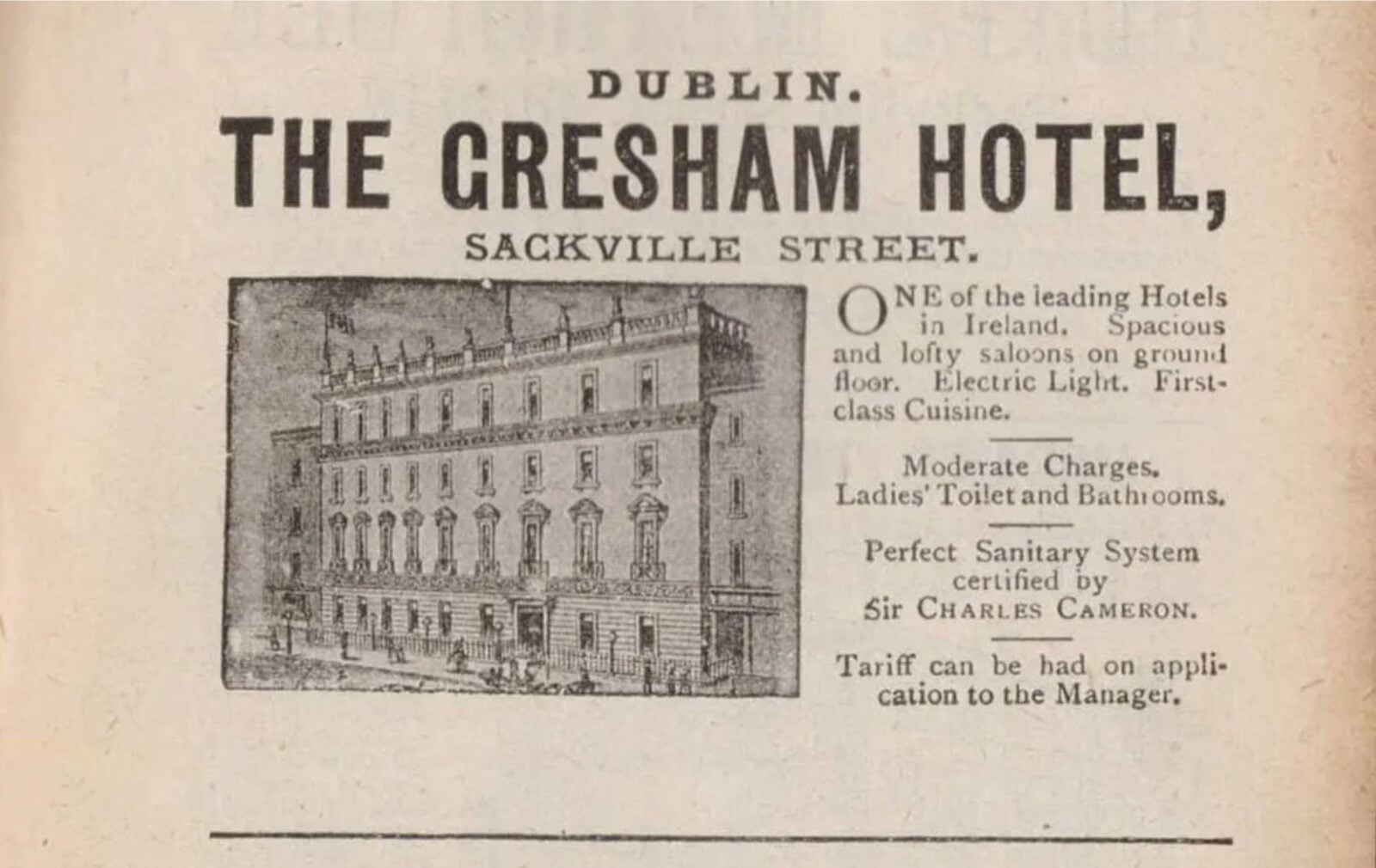 El edifico Gresham tiene más de 200 años de historia.