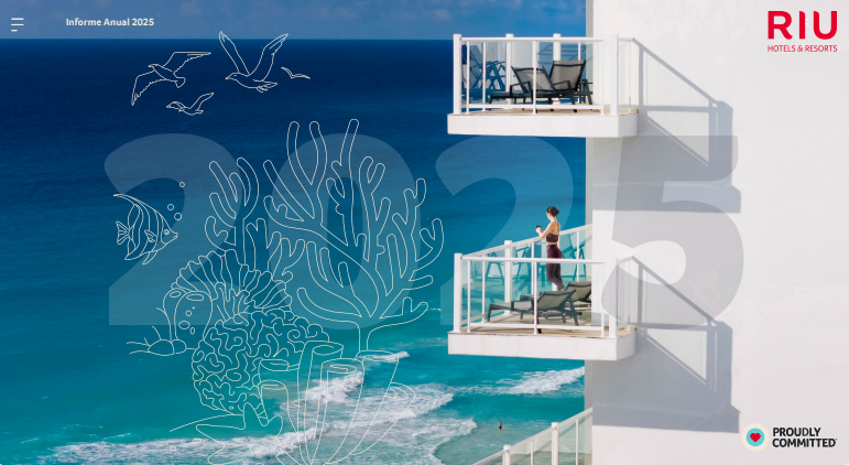 Proudly Committed : RIU Hotels augmente de 62 % son investissement social en 2025 et atteint 100 % de certifications durables