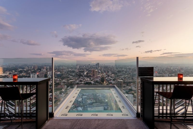 Das Riu Plaza Guadalajara in Mexiko eröffnet neues 360°-Rooftop im 41. Stock 