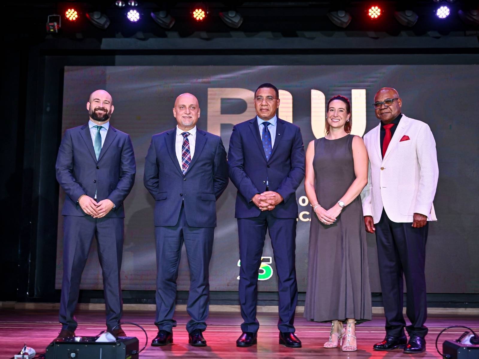 How has RIU celebrated its 25th anniversary in Jamaica?