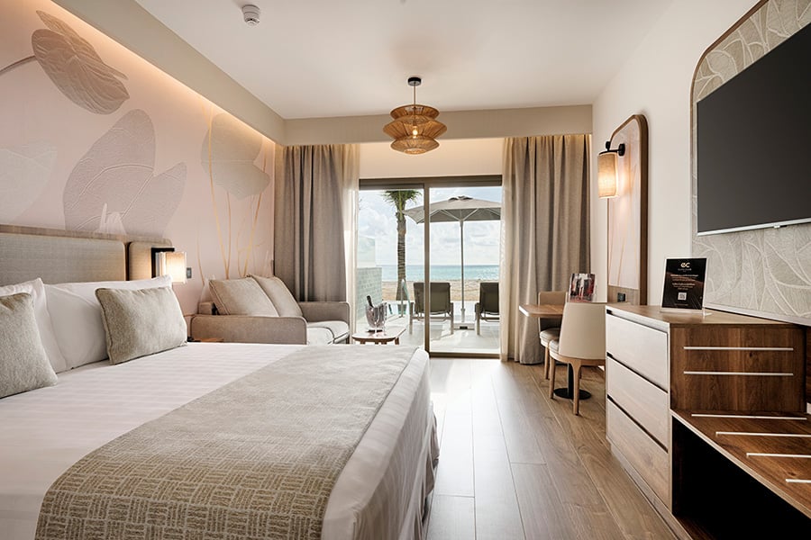 Suite Swim Up vista para o mar - Elite Club