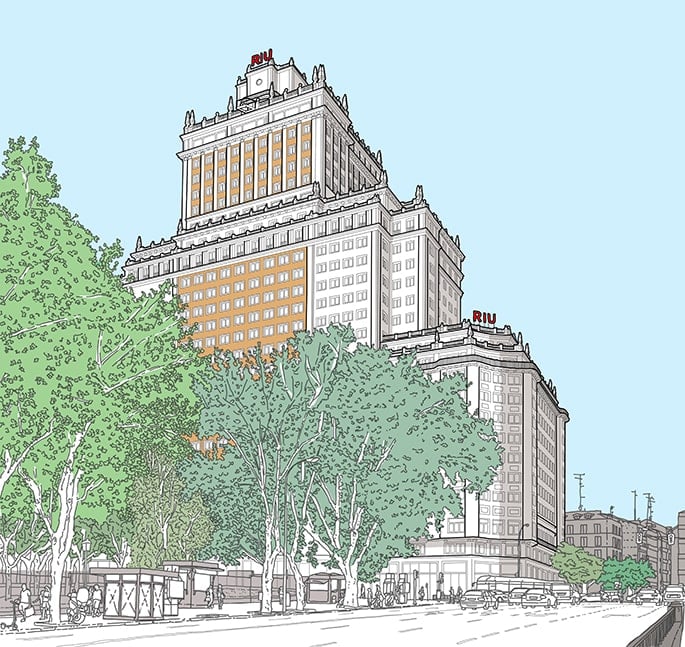 Ouverture de l’Hotel Riu Plaza España