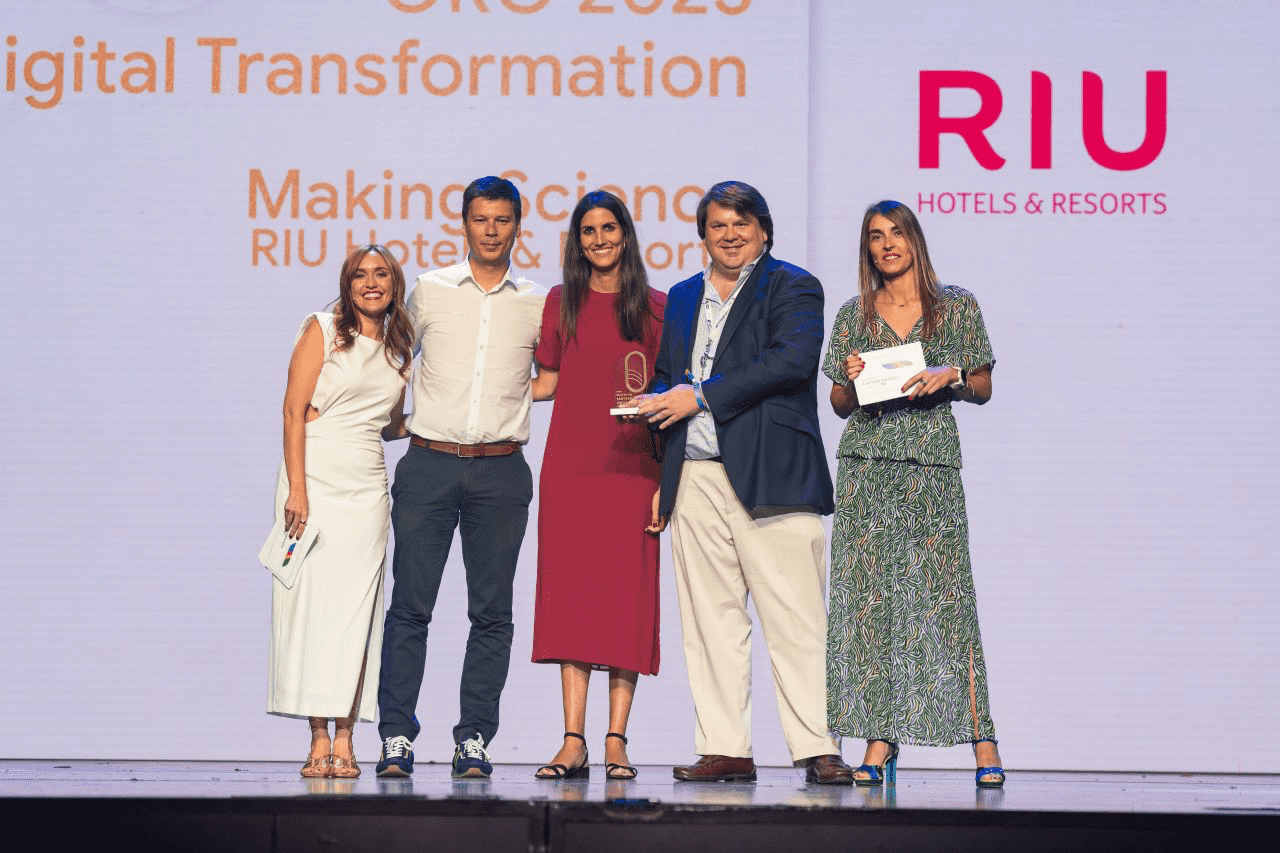 RIU Hotels & Resorts, Gold Google Marketing Partners Award Winner